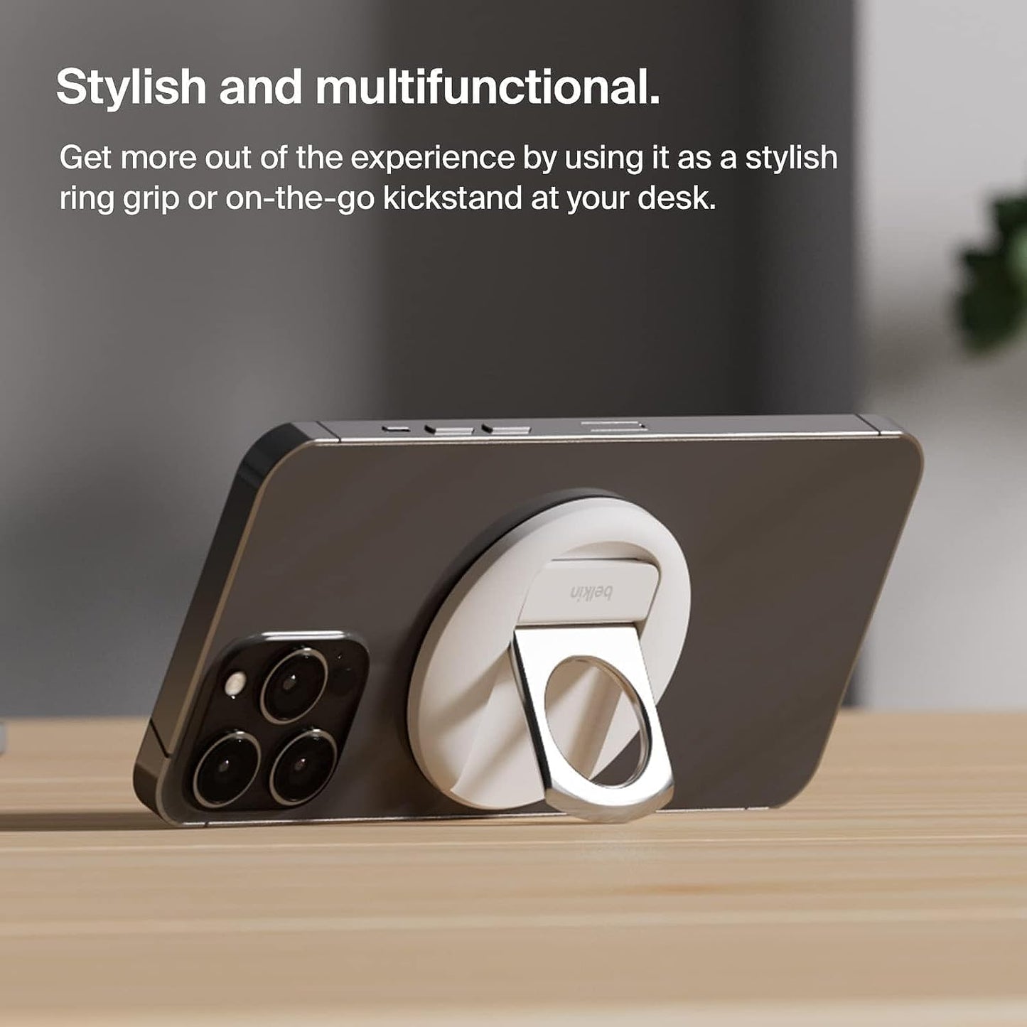 Belkin iPhone Mount with MagSafe for Mac Notebooks - بلكن حامل كاميرا لجهاز ماك بوك وايفون من ماج سيف