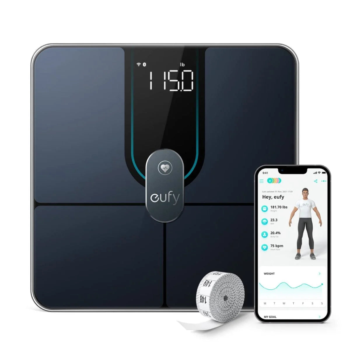 Eufy Smart Scale P2 Pro by Anker - ميزان أنكر يوفي الذكي برو P2