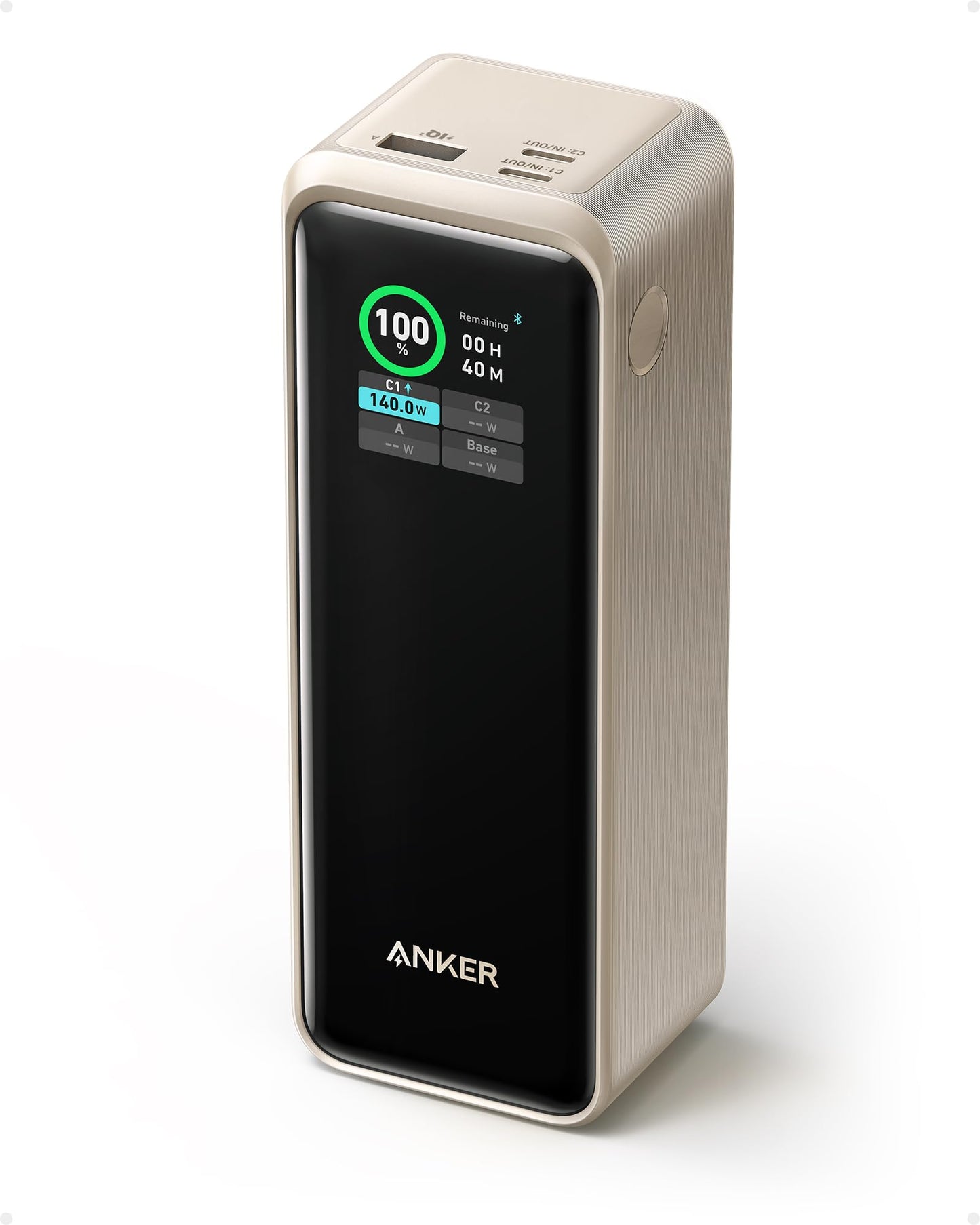 باور بانك أنكر برايم بسعة 27,650 مللي أمبير وبقدرة شحن 250 واط | Anker Prime Power Bank 27,650 mAh 250W