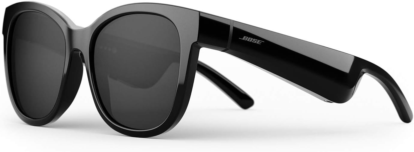 Bose Frames Soprano Audio Sunglasses – Bluetooth – Black | نظارات شمسية بوز فريمز سوبرانو مع سماعات مدمجة - اسود
