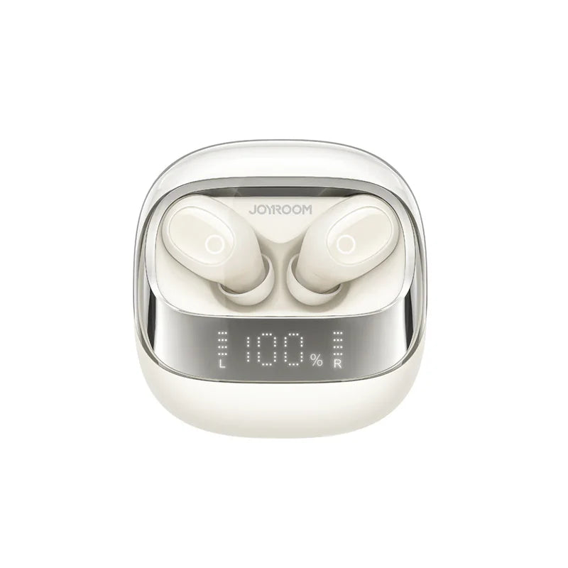 سماعات جويرووم JR-DB2 اللاسلكية بصوت عالي الدقة, تشغيل حتى 42 ساعة | JOYROOM JR-DB2 Wireless Earbuds 42H Playtime, HiFi Audio