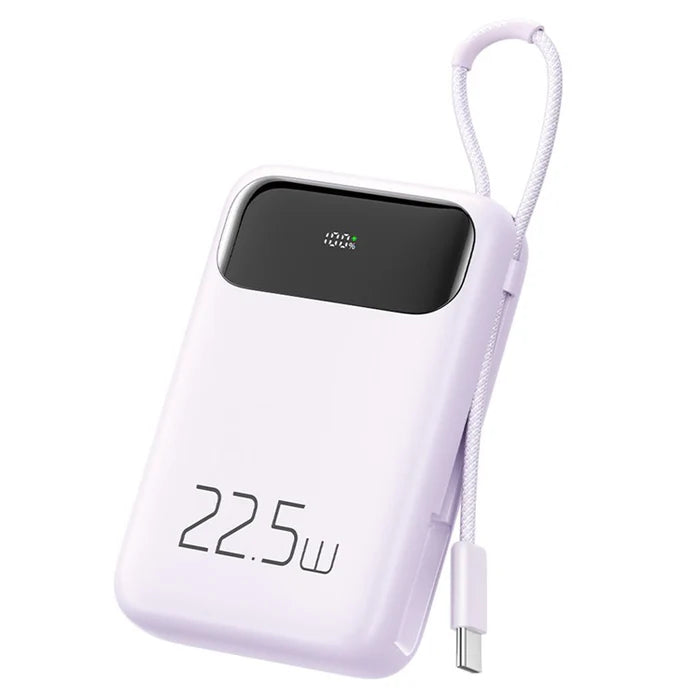 Mcdodo 22.5W PD digital display with Lightning cable 10000mAh - شاشة ديجيتال ماكدودو 22.5 وات PD مع كابل لايتنينج 10000 مللي أمبير