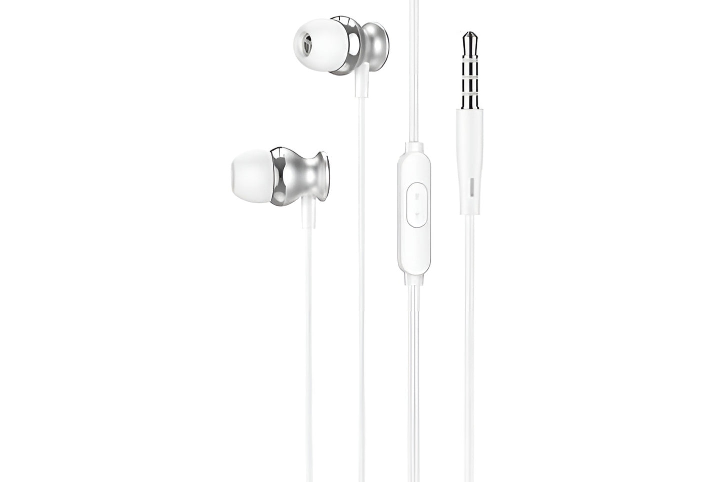 سماعة اذن معدنية سلكية من جرين لايون, بمنفذ 3.5 ملم | Green Lion Metal Earphones 3.5MM