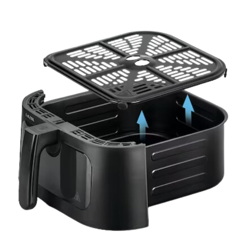 Black+Decker 12 in 1 Multifunction Grand Digital Aerofry AF5800-B5 -قلاية بلاك آند ديكر 12 في 1 الرقمية بسعة 5.8 لتر