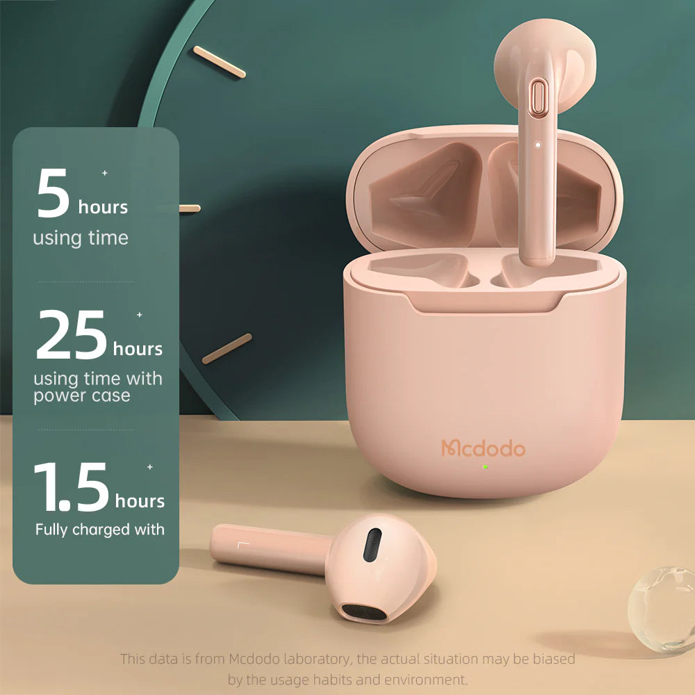Mcdodo TWS Earphone with wireless charge - سماعة ماكدودو توايس مع شحن لاسلكي