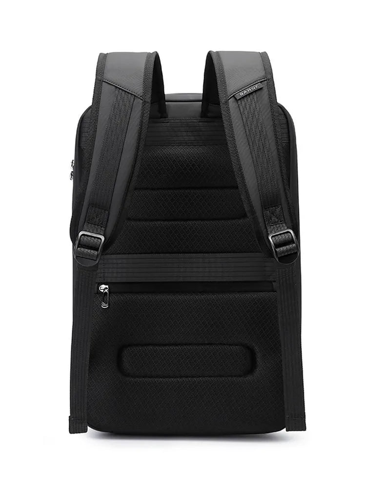 حقيبة ظهر بانجي بغطاء صلب مقاومة للماء وضد السرقة مع منفذ يو اس بي وقفل TSA - اسود | BANGE Hard Shell Backpack with USB Charging, TSA Lock, and Waterproof Design – Black