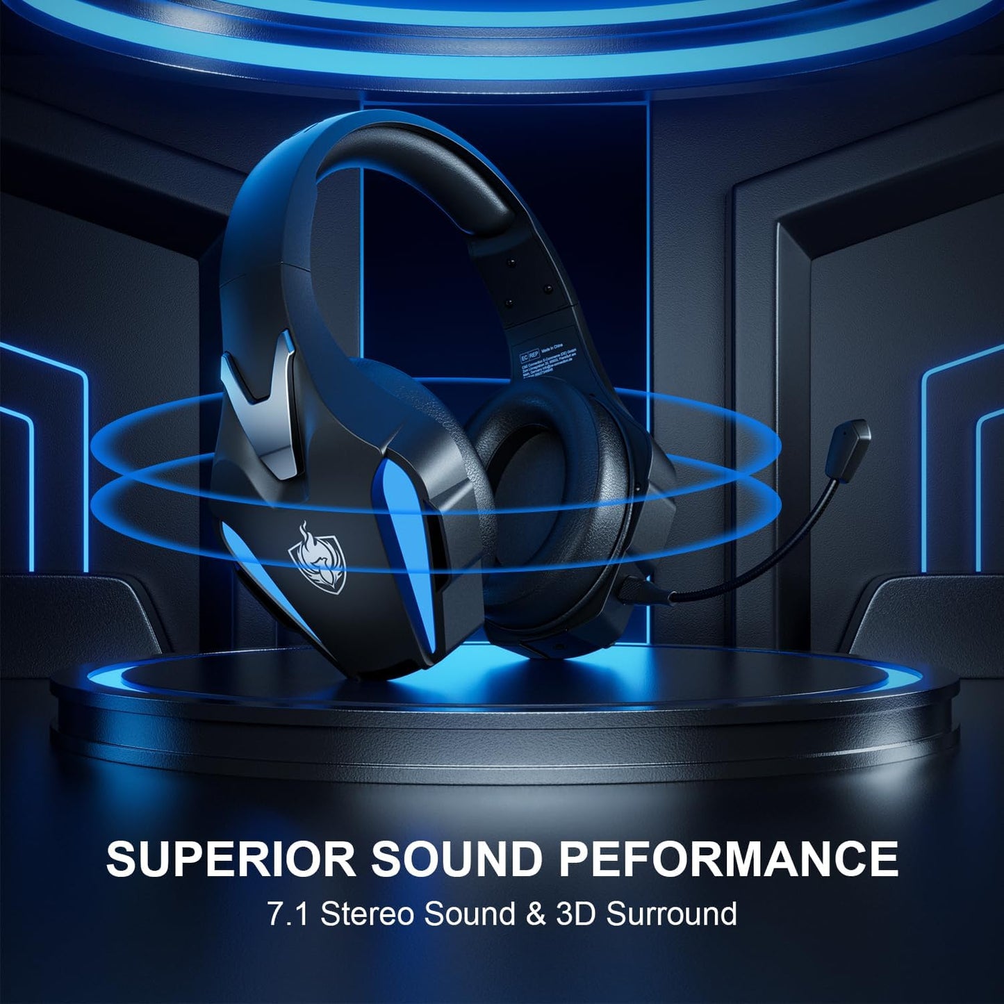 Phoinikas Q3 Bluetooth Headphones - 2.4GHz - 1000mAh | سماعات فوينيكاس Q3 بلوتوث