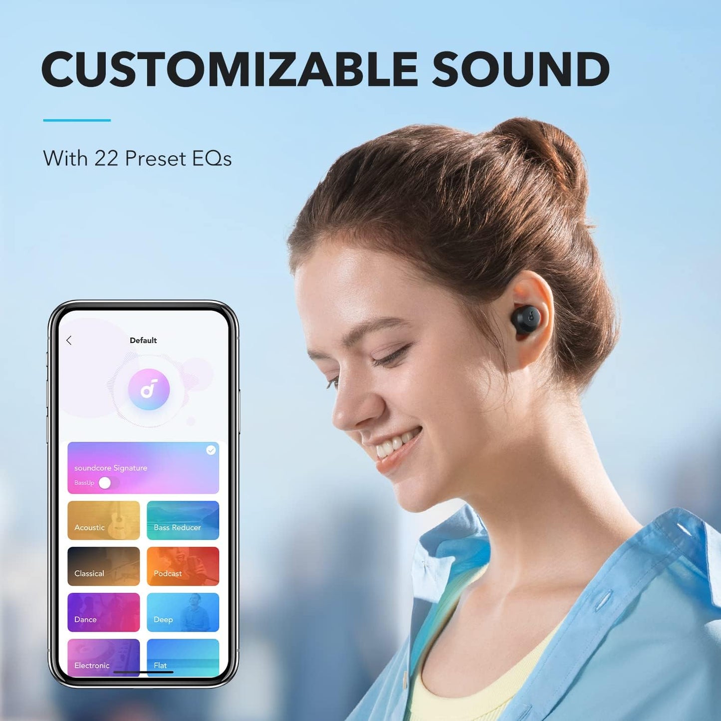 Soundcore by Anker A20i True Wireless Earbuds Bluetooth 5.3 - ساوند كور سماعات اذن لاسلكية ترو من انكر بلوتوث 5.3