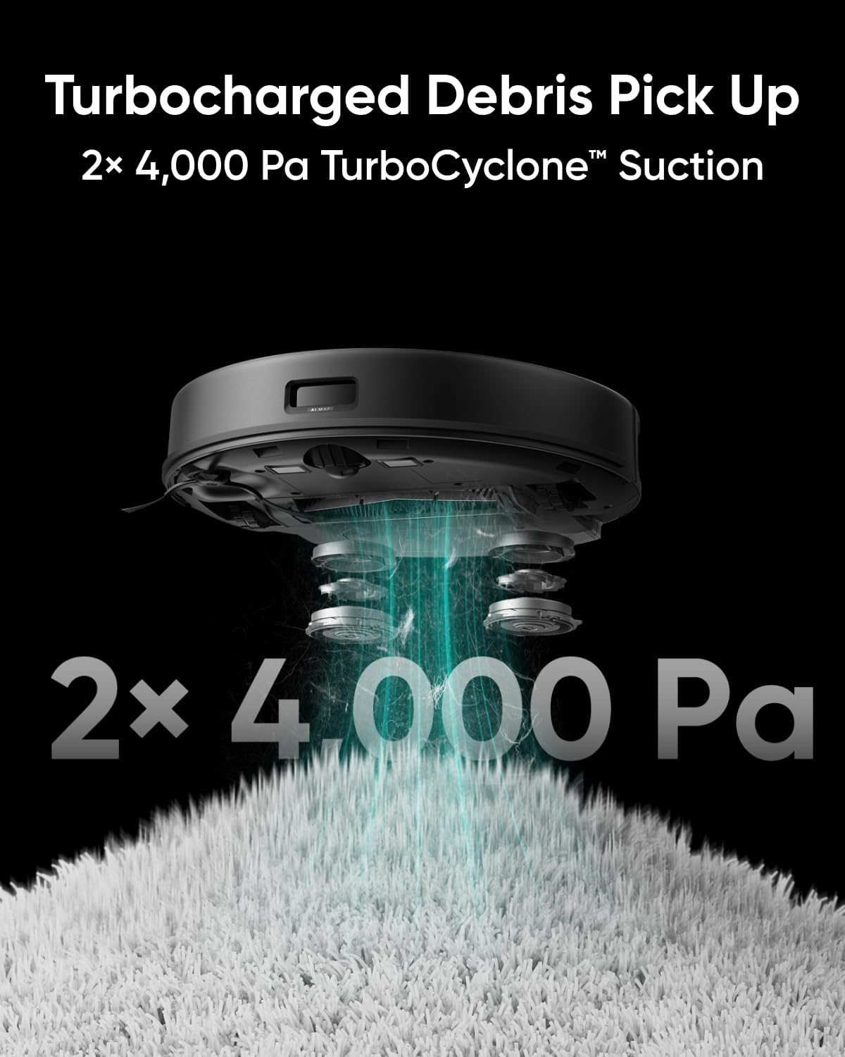 روبوت التنظيف انكر يوفي X8 برو مع محطة تفريغ ذاتي | Anker Eufy X8 Pro Robot Vacuum Cleaner with Mop and Self-Empty Station