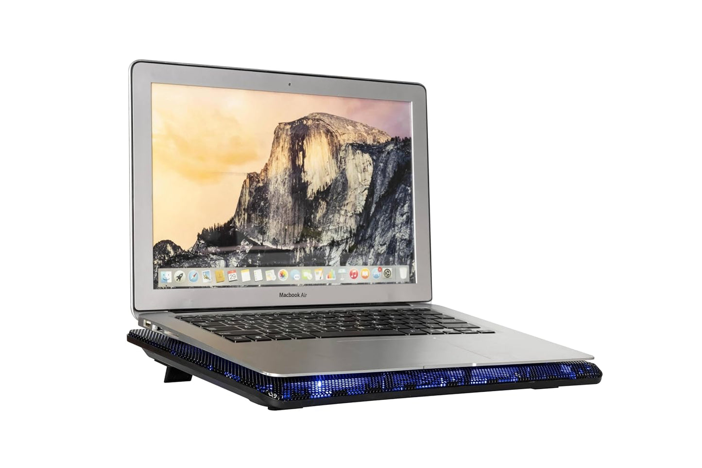Havit F2035 Ultra-Slim Laptop Cooling Pad – Dual Fans, Iron Mesh Design - قاعدة تبريد لابتوب هافيت نحيفة – مروحتين تبريد وتصميم متين