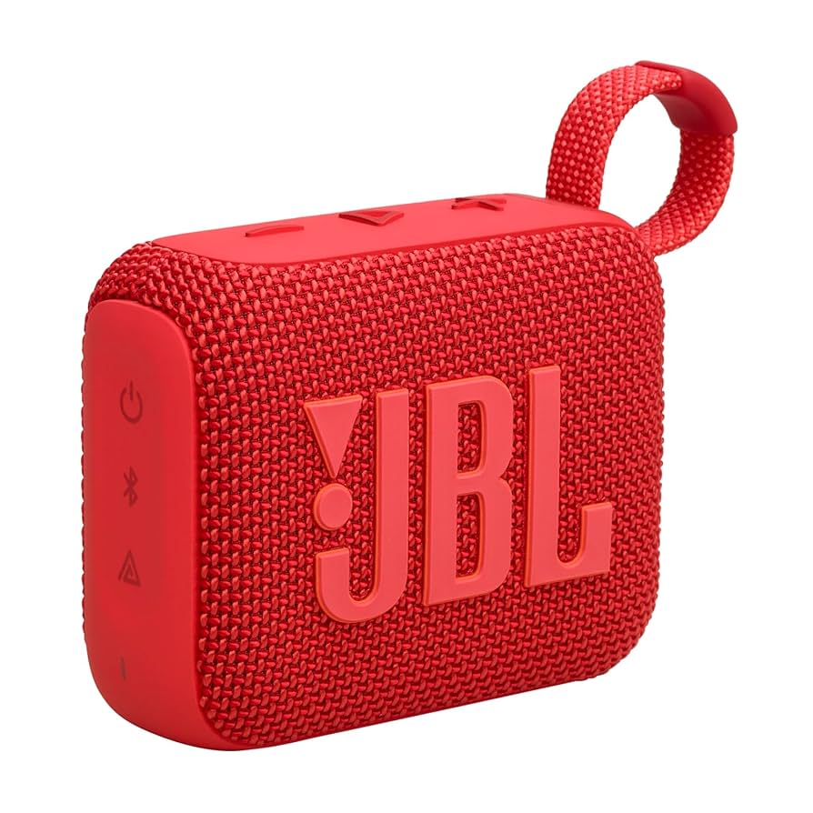 JBL Go 4 Portable Wireless Speaker with Pro Sound | سبيكر جي بي ال GO 4 اللاسلكية المحمولة بصوت احترافي, مقاوم للماء