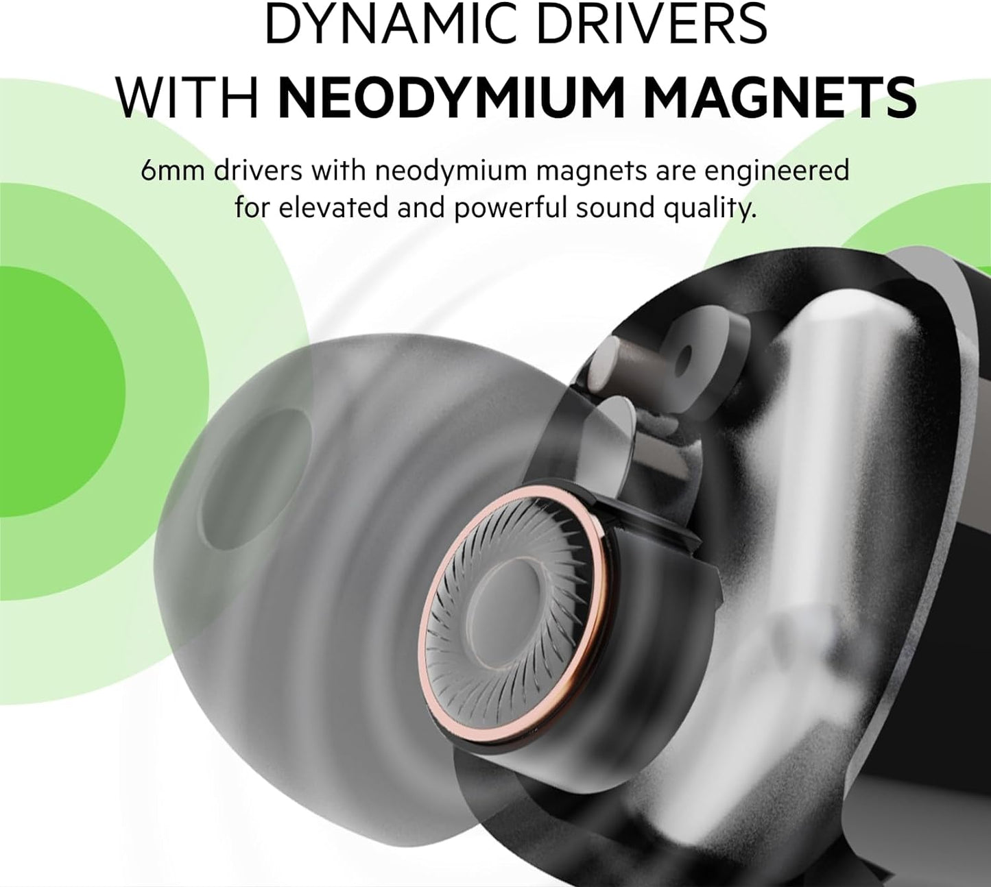 Belkin Wireless Earbuds SoundForm Rise True Wireless Bluetooth 5.2 Earphones with Wireless Charging - سماعات أذن لاسلكية من بيلكين سماعات بلوتوث ساوند فورم رايو ترو اللاسلكية 5.2 مع شحن لاسلكي