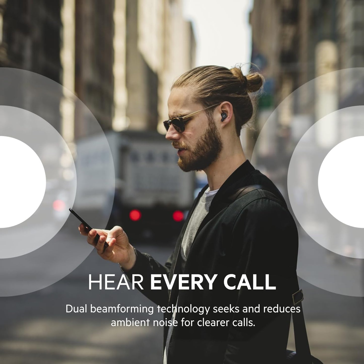 Belkin Wireless Earbuds SoundForm Rise True Wireless Bluetooth 5.2 Earphones with Wireless Charging - سماعات أذن لاسلكية من بيلكين سماعات بلوتوث ساوند فورم رايو ترو اللاسلكية 5.2 مع شحن لاسلكي