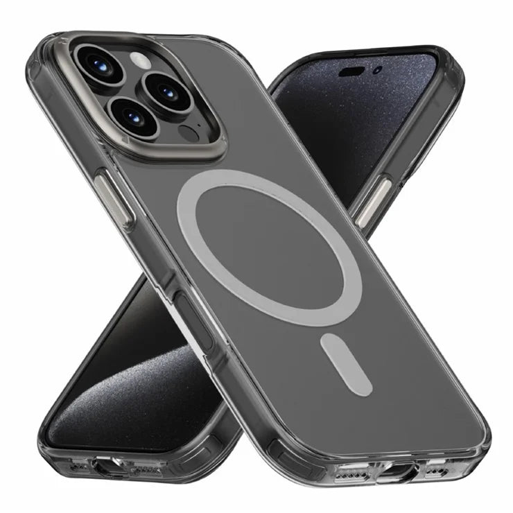 Momax Clear Magnetic Case for iPhone 16 Pro Max - غطاء موماكس شفاف مغناطيسي لهاتف ايفون 16 برو ماكس