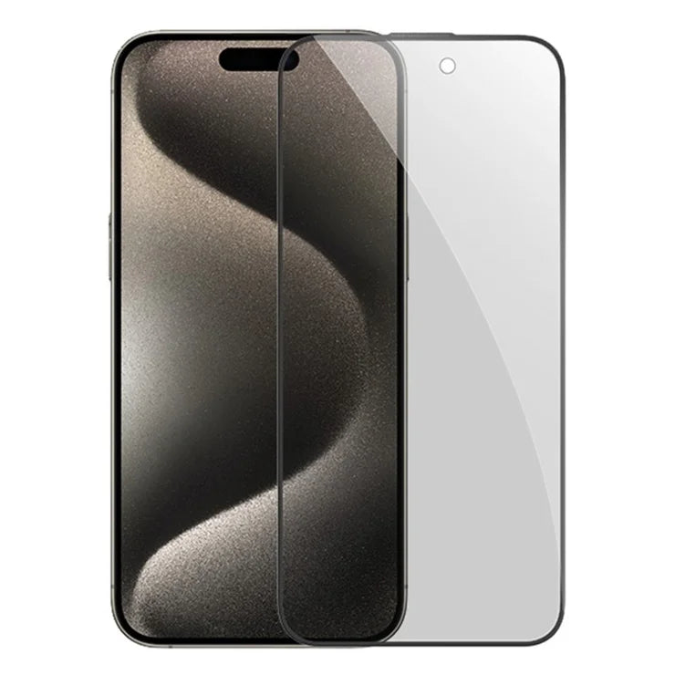 Momax iPhone 15 Plus Full Coverage HD Privacy Screen Protector – واقي شاشة موماكس الخصوصي لهاتف ايفون 15 بلس, تغطية كاملة, دقة عالية HD