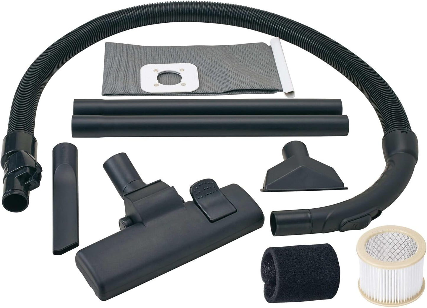 Black+Decker 20L Cylinder Vacuum Cleaner Wet & Dry Tank 1400W - مكنسة أسطوانية بلاك آند ديكر 20 لتر للأرضيات الرطبة والجافة