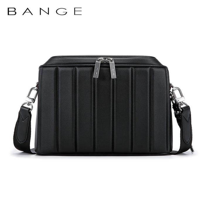 حقيبة كتف بانجي YD251 للرجال مقاومة للماء - اسود | BANGE YD251 Men’s Sling Bag Shoulder Chest Bag – Black