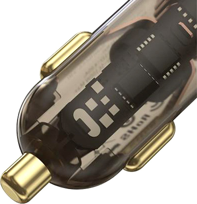 Mcdodo 100W PD 1 Port Type-C Fast Car Charger with 2 USB Ports - شاحن سيارة سريع الشحن بمنفذ تايب سي ومنفذين يو اس بي من مكدودو