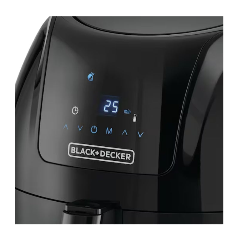 Black+Decker AerOfry Digital Air Fryer AF625-B5 Black - قلاية هوائية ديجيتال بلاك آند ديكر 3.5 لتر- اسود