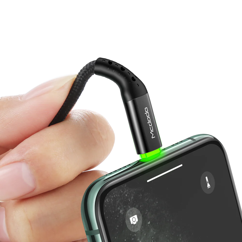 Mcdodo Auto Disconnect Lightning Charging Cable Nest Series 1.2m - مكدودو كابل شحن لايتننغ منفصل من سلسلة نيست 1.2 متر