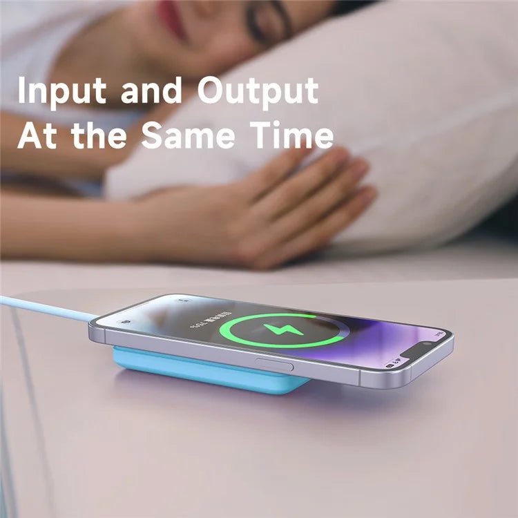 باور بانك ماكدودو 5000 مللي أمبير شحن سريع لاسلكي - Mcdodo Mini Magnetic 15W Fast Charge Power Bank 5000mAh None Series