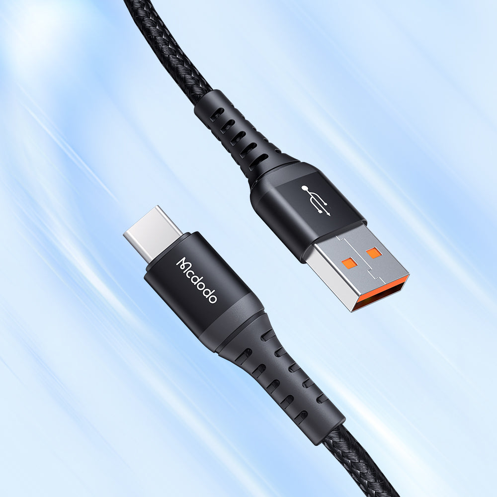 Mcdodo USB Type C Charging Data Cable 1m - كابل بيانات شحن يو اس بي ال تايب سي بطول 1 متر من مكدودو