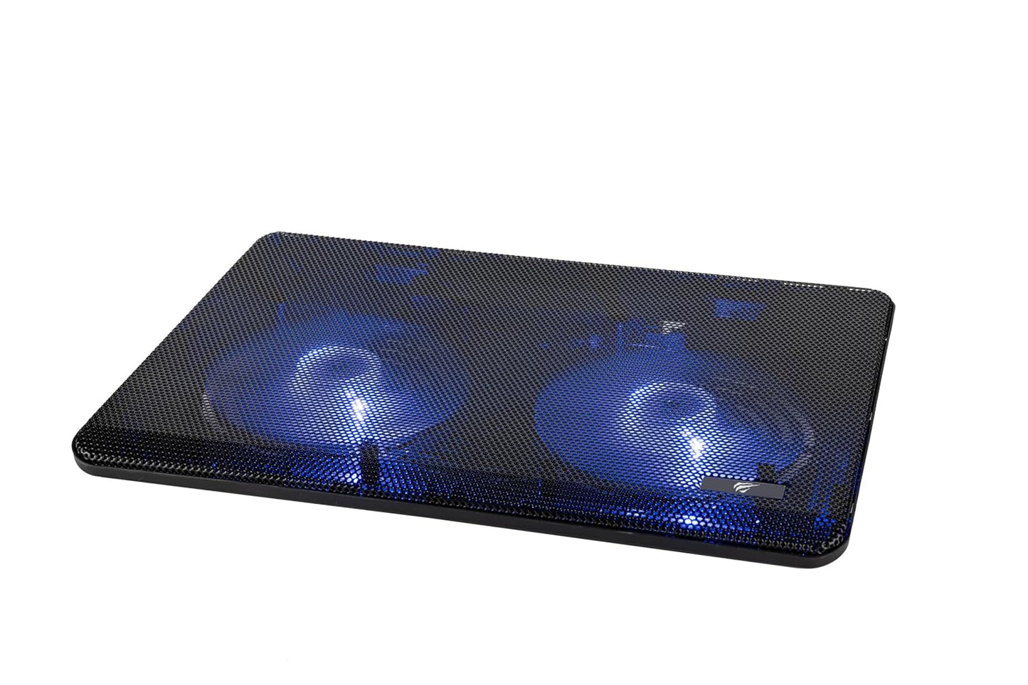 Havit F2035 Ultra-Slim Laptop Cooling Pad – Dual Fans, Iron Mesh Design - قاعدة تبريد لابتوب هافيت نحيفة – مروحتين تبريد وتصميم متين