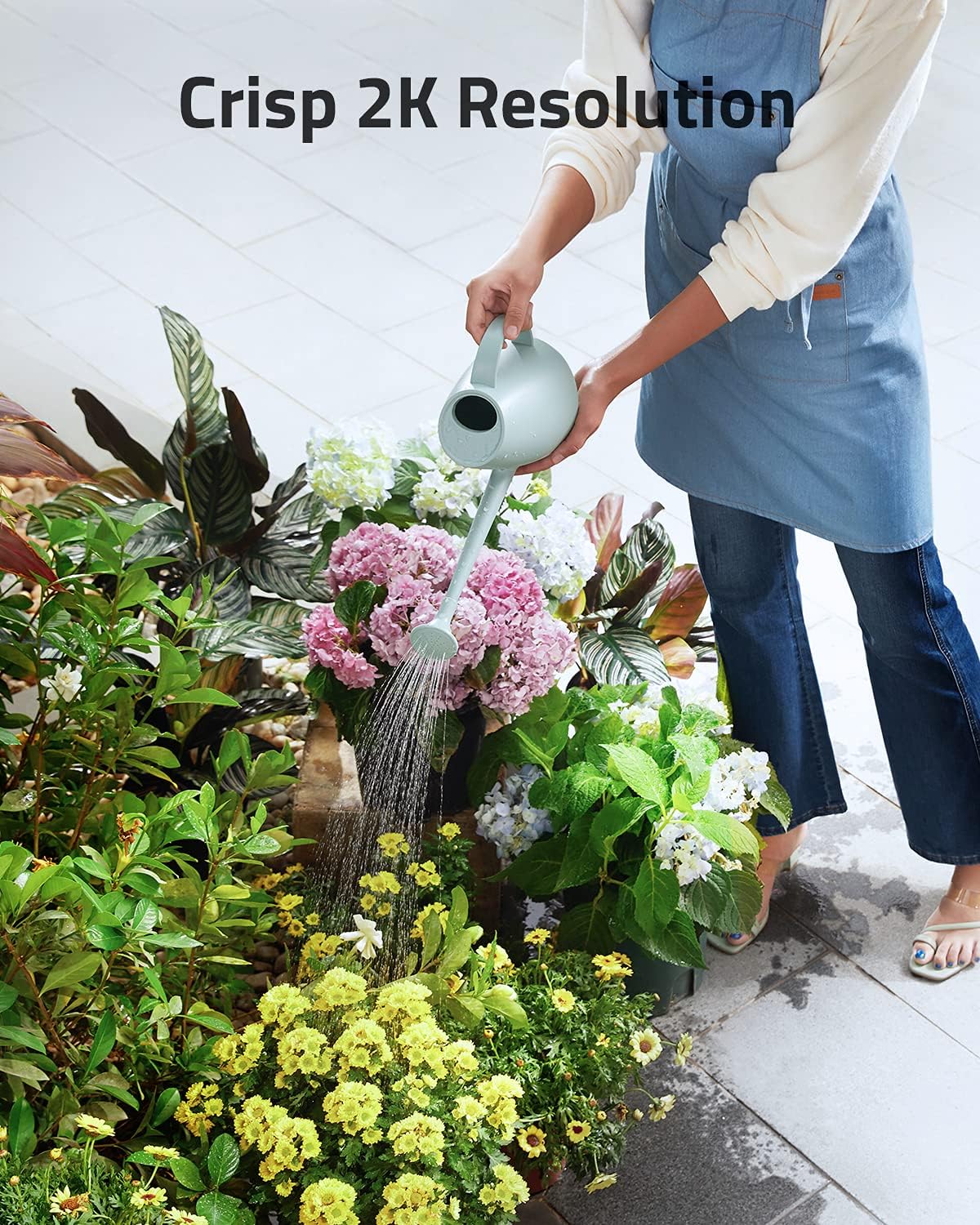 Eufy Security SoloCam E40 Security Camera Outdoor Wireless 2K Resolution by Anker -كاميرا مراقبة يوفي سولو كاميرا لاسلكية للاستخدام الخارجي دقة 2ك كشف متقدم عن الأشخاص بتقنية الذكاء الاصطناعي مقاومة للطقس