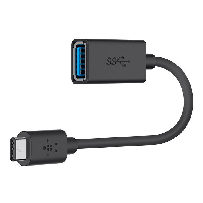 Belkin 3.0 USB-C to USB-A Adapter (USB Type-C) - محول يو اس بي سي الى يو اس بي أ 3.0 من بيلكن