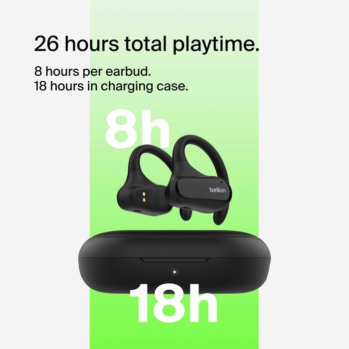 سماعات اللاسلكية بتصميم مفتوح Belkin SoundForm ClearFit - Belkin SoundForm ClearFit Open-Ear Wireless Earbuds