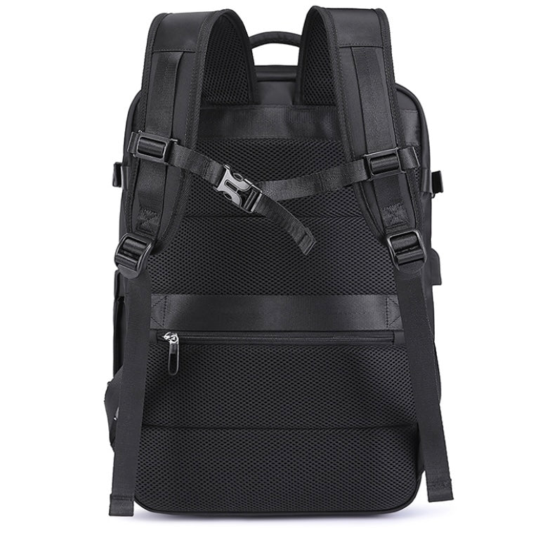 شنطة لابتوب بانجي متعددة الاقسام مقاومة للماء, سعة لابتوب 15.6 بوصة - اسود | Bange Fissure Laptop Backpack Multi-Compartment Water Resistant (15.6”) – Black