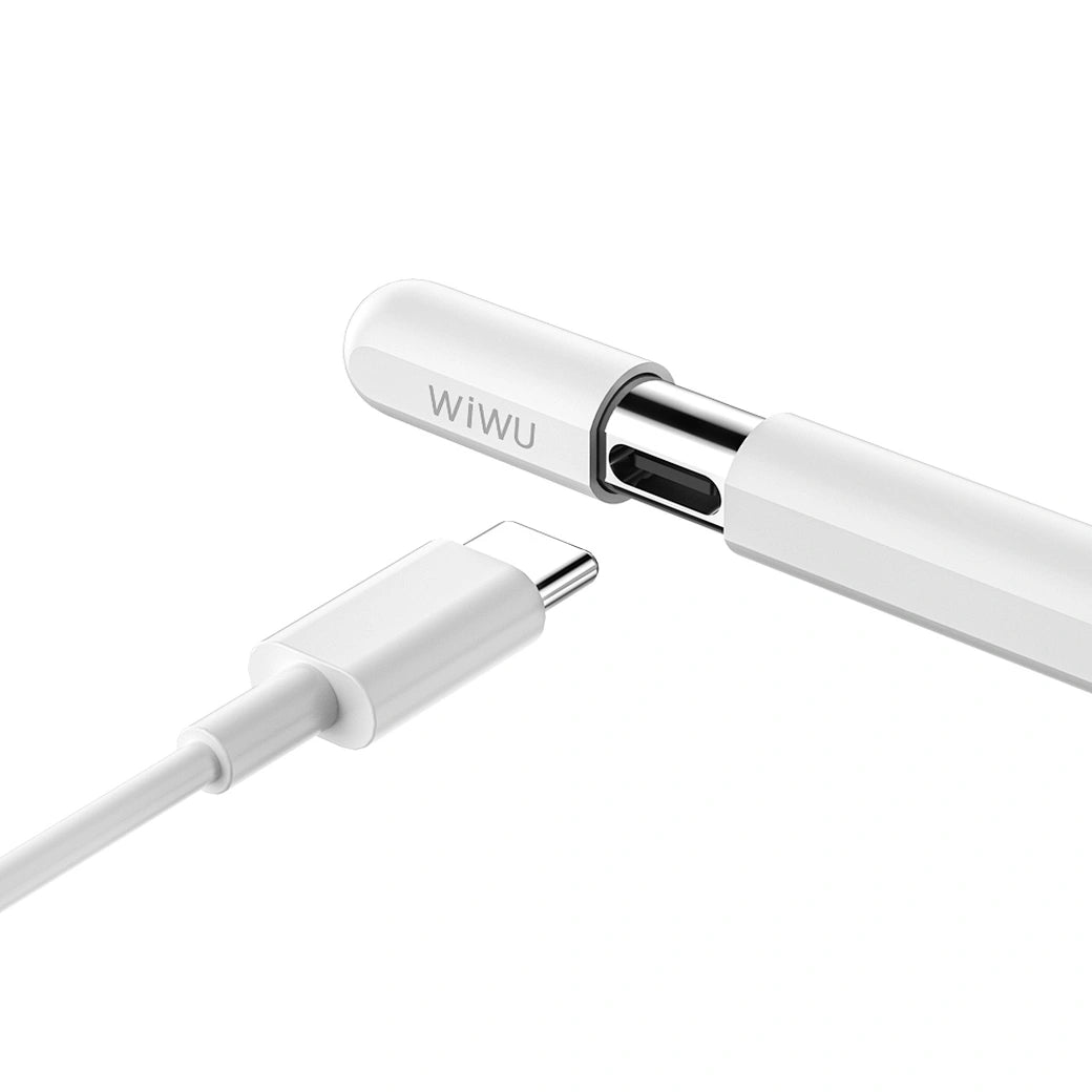 قلم ويوو ستايلس A01 للاجهزة اللوحية - ابيض | WiWU Stylus Pencil A01 For iPad - White