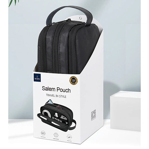 حقيبة يد ويوو سيلم بسعة كبيرة بثلاث طبقات | WiWU Salem Travel Pouch Big Capacity 3 Layers Bag