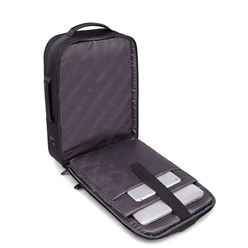 حقيبة ظهر بانجي اوكسفورد المقاومة للماء مع منفذ يو اس بي - اسود | Bange BG-S52 Oxford Cloth Waterproof Backpack with USB Port – Black