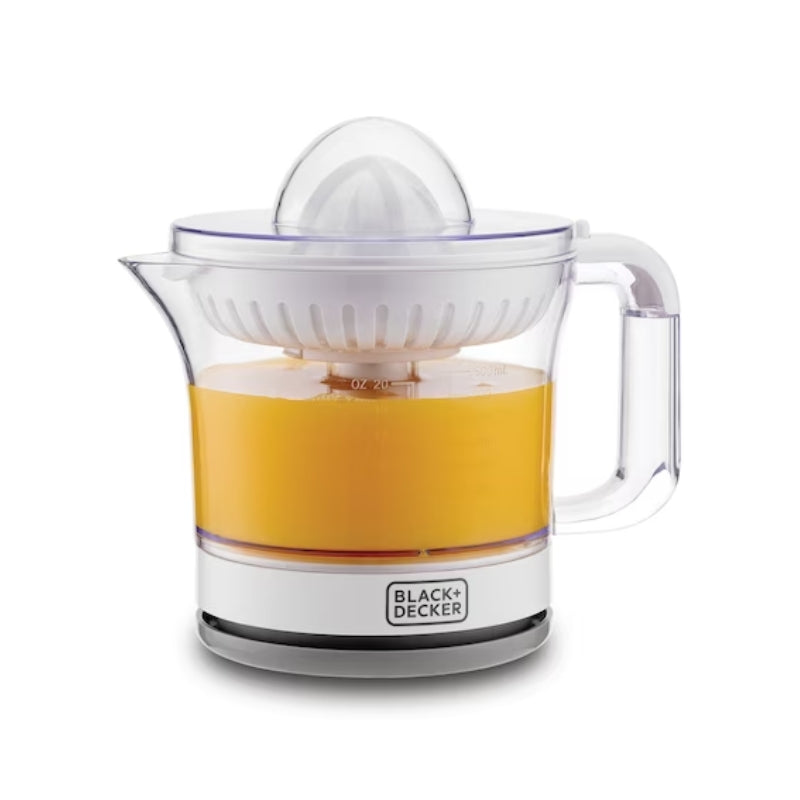 عصارة حمضيات بلاك+ديكر بسعة 600 مل - Black+Decker Citrus juicer 600 ml