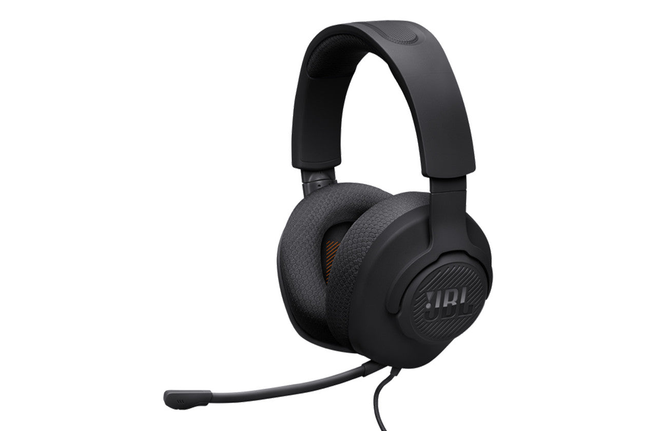 JBL Quantum 100M2 Wired Over-Ear Gaming Headset - سماعة الالعاب السلكية جي بي ال كوانتوم ام 2 فوق الاذن