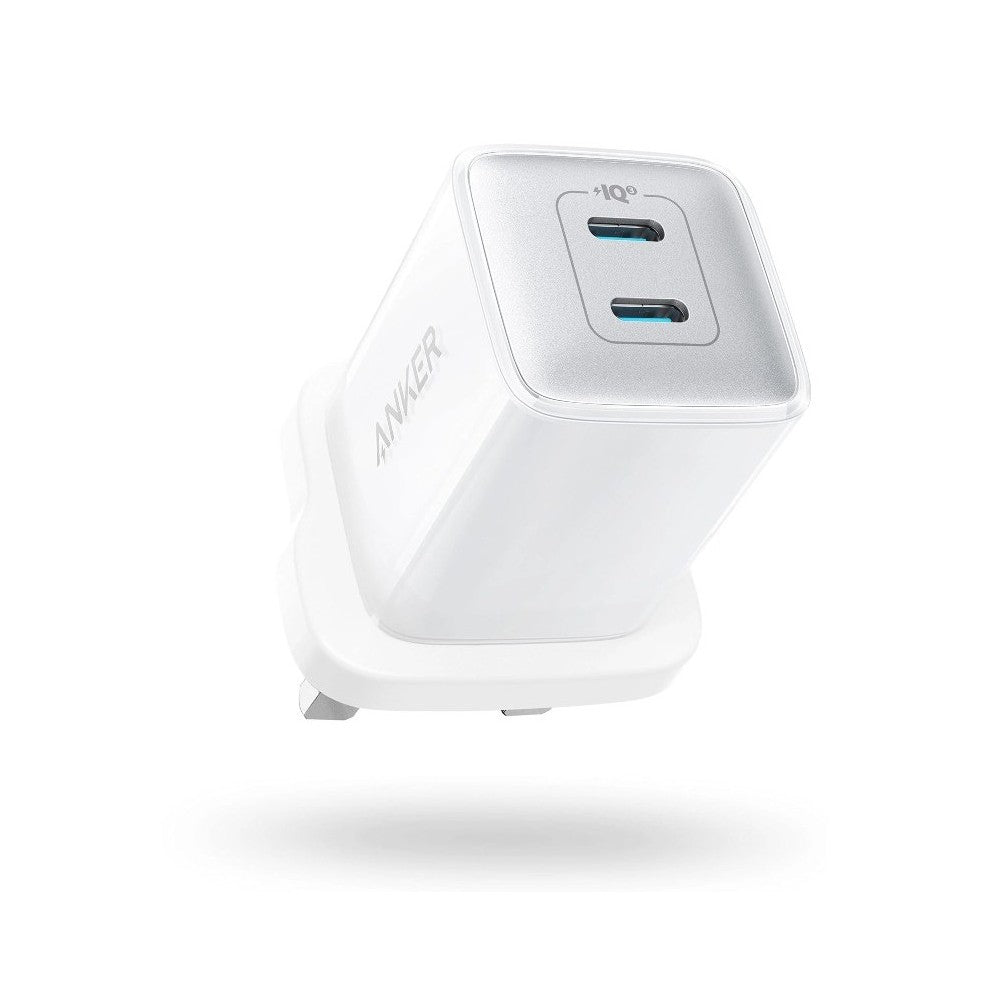 أنكر نانو برو شاحن حائط منفذين تايب سي 40 واط - Anker 521 Nano Pro Wall Charger 40W