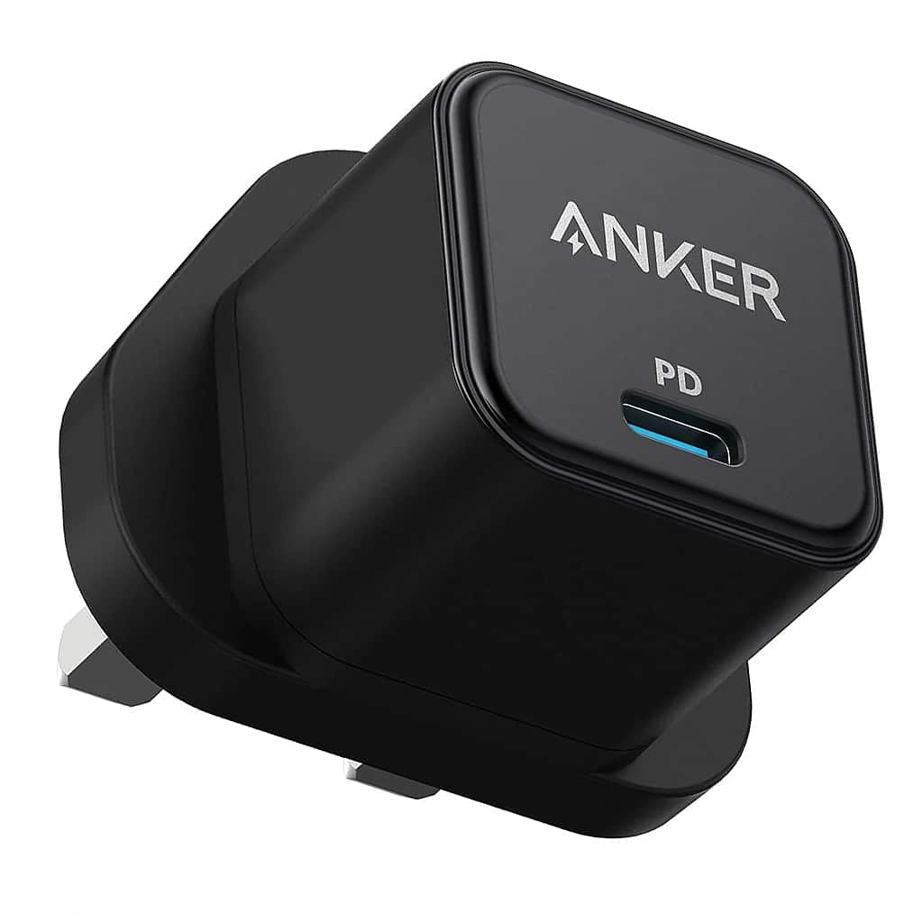 Anker PowerPort III 20W Cube USB-C Charger - شاحن جداري بمنفذ يو اس بي سي بقدرة 25 واط