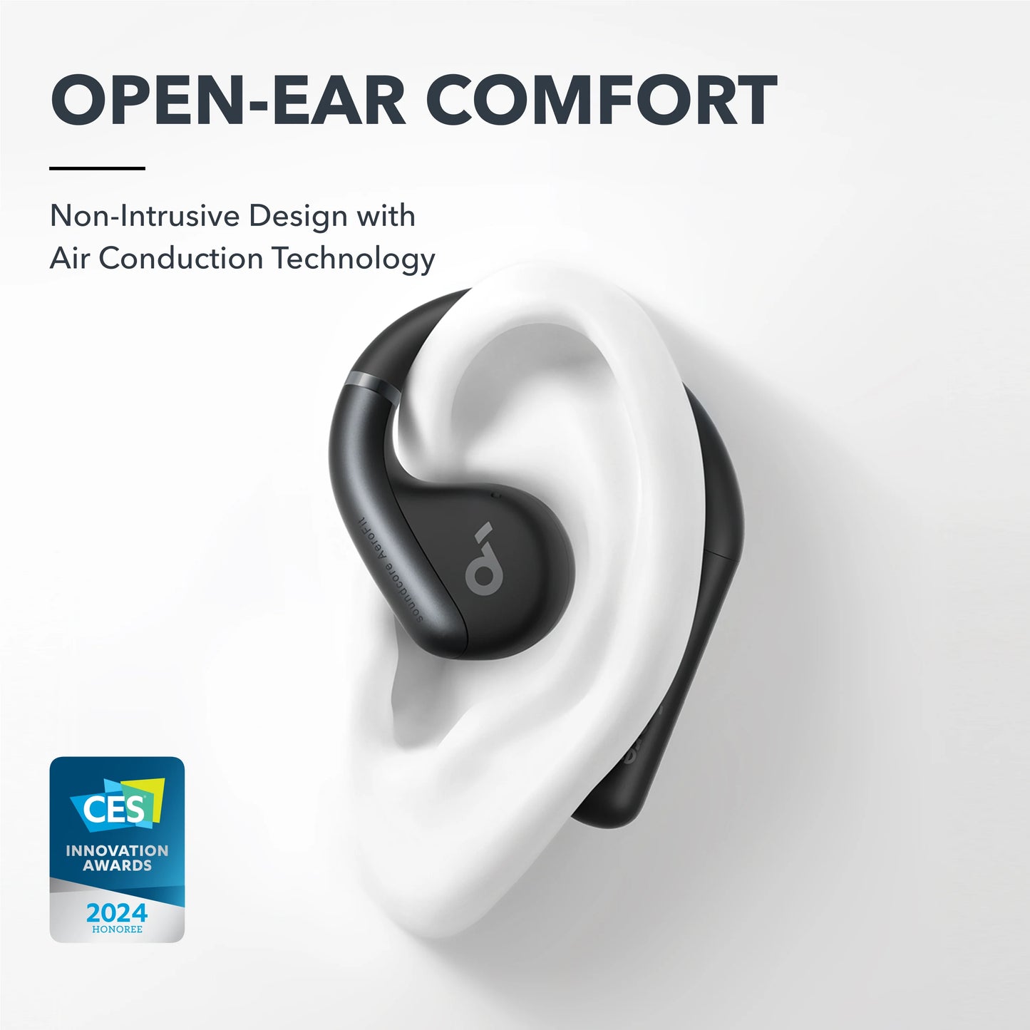 سماعات انكر ساوندكور AeroFit بتصميم مفتوح الاذن | Anker Soundcore AeroFit Open-Ear Earbuds