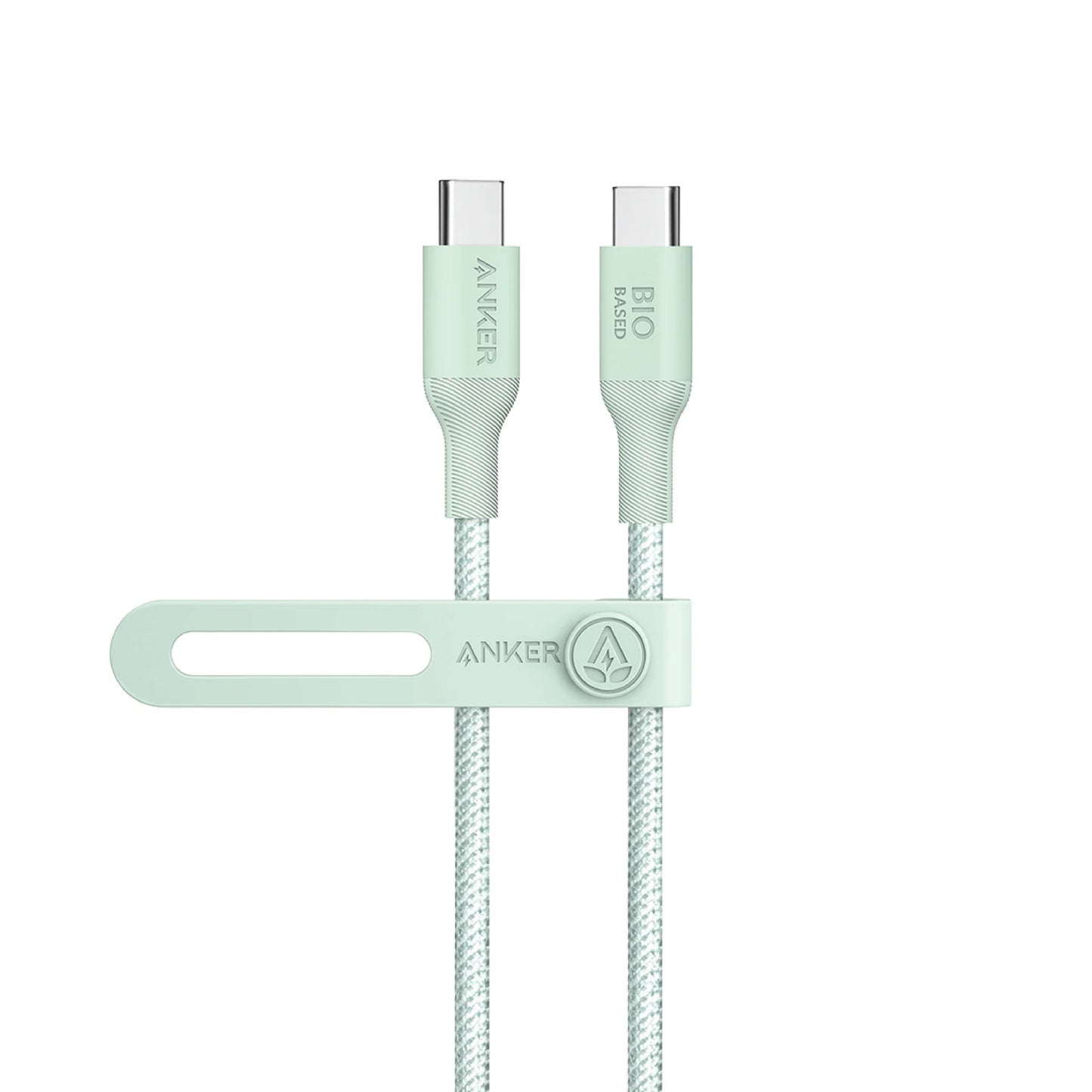 Anker 544 USB C Cable (140W 3ft) Type C to Type C Cable - كيبل نايلون بقدرو 140واط يو اس بي سي الى يو اس بي سي