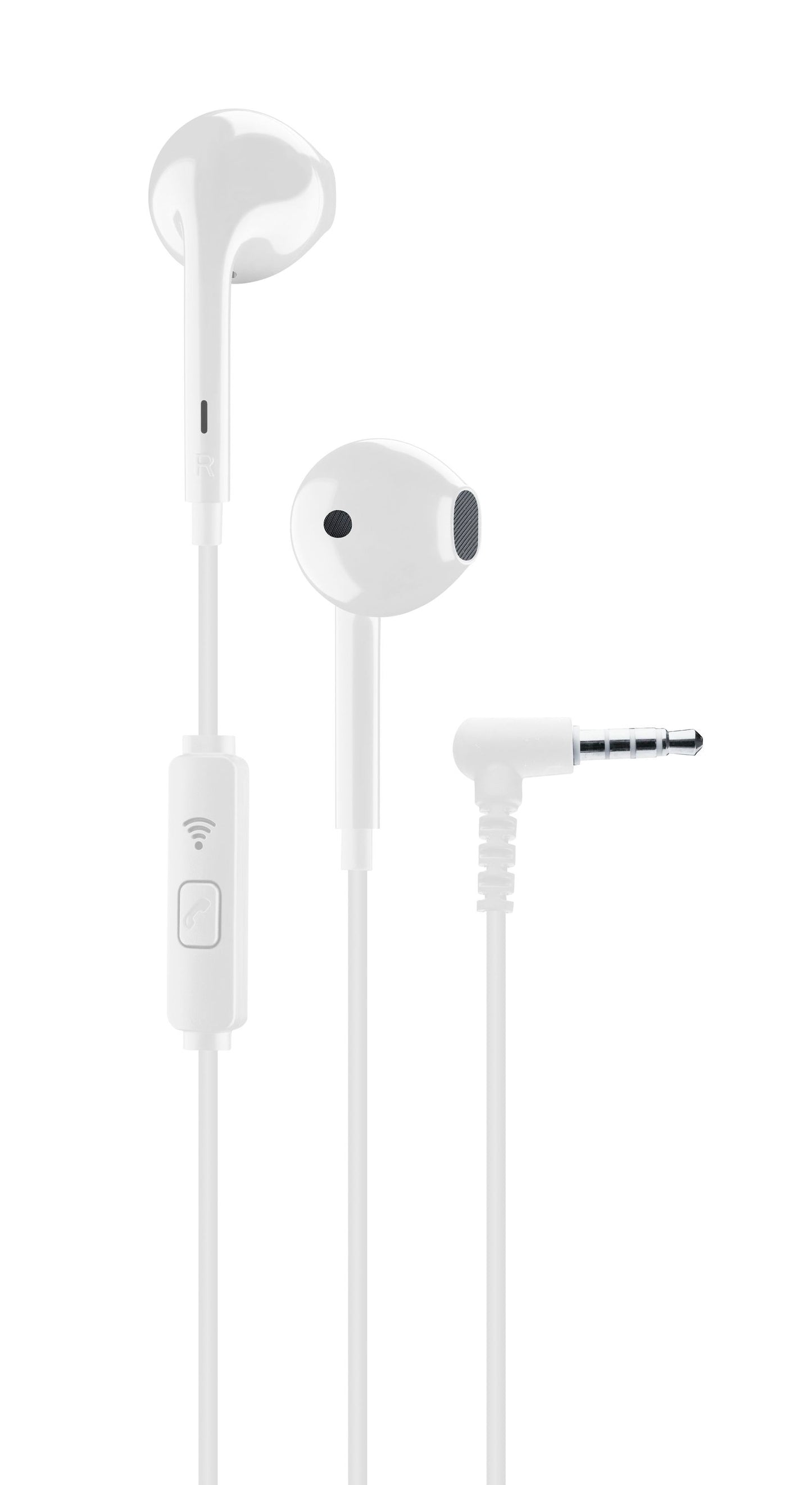 Cellularline VOICE CAPSULE Earphones with Mic – 3.5mm - سماعة اذن كابسول نوع اوكس من Cellularline