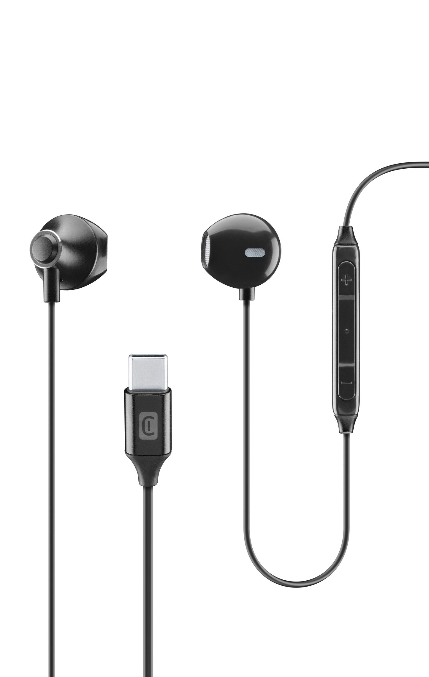 Cellularline Orbit Wired In Ear Earphones With Type-C Connector - سماعات أذن سلكية من سيليلار لاين أوربت مع موصل من التايب سي أوربيتيبيك