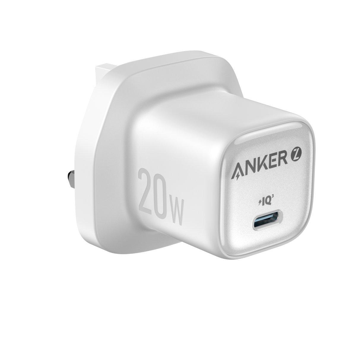 شاحن انكر زولو بقدرة شحن سريع 20 واط, وبمنفذ يو اس بي سي | Anker Zolo 20W USB-C Wall Charger, Fast Compact PD 3.0 Adapter