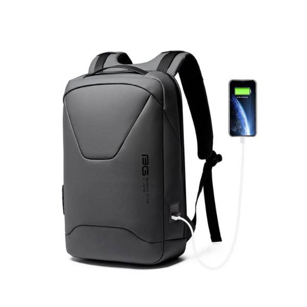 حقيبة ظهر بانجي BG-22188 بريميوم مضادة للسرقة مع منفذ يو اس بي | BANGE BG-22188 Premium Anti-Theft Backpack with USB Port