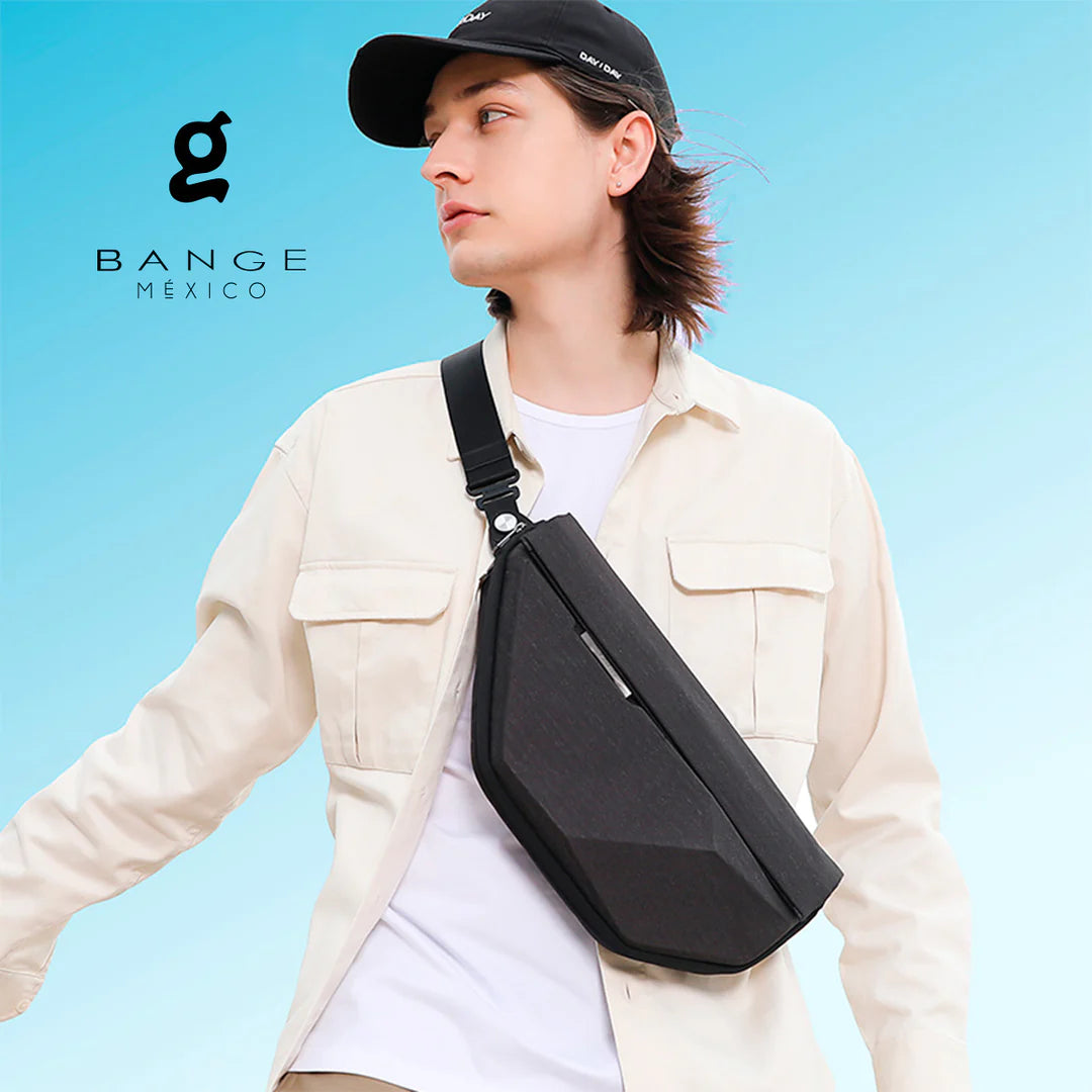 حقيبة كتف بانج ايس بتصميم قابل للتوسع وجيوب متعددة | BANGE Ace Expandable Sling Bag with Multi-Compartment Storage