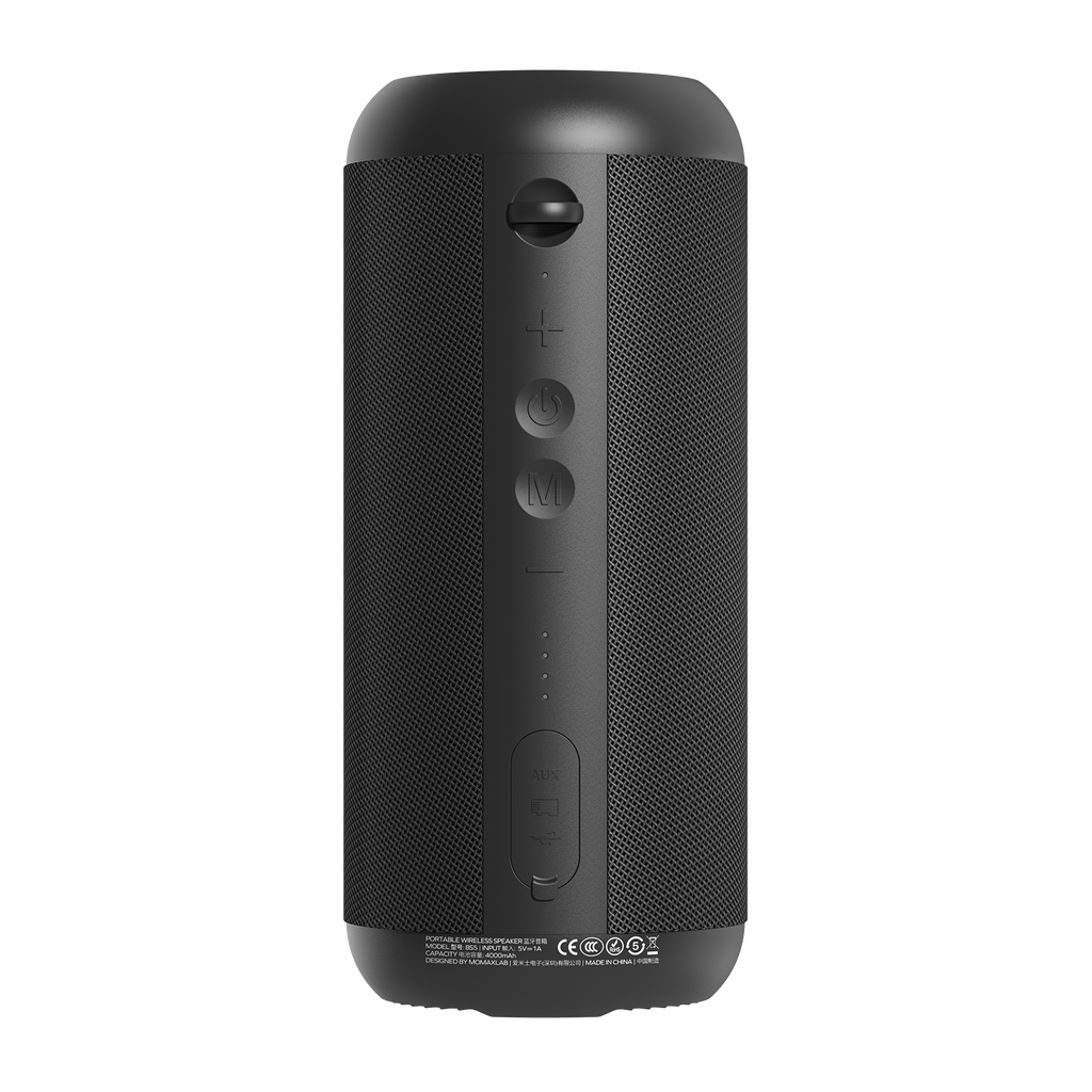 MOMAX INTUNE Plus Portable Wireless Speaker, Waterproof Speaker - موماكس انتون بلس, سبيكر بلوتوث محمولة, مقاومة للماء