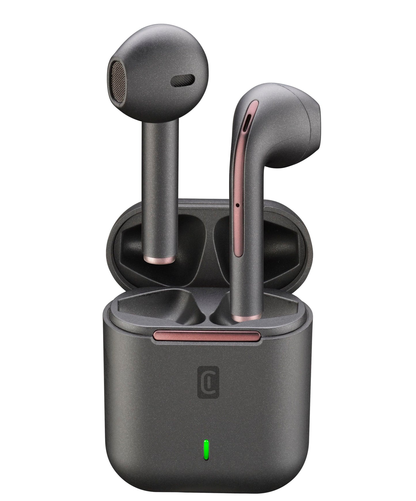 Cellularline Bluetooth 5.0 HiFi Stereo Headphones with Charging Case - سماعات رأس ستيريو بلوتوث 5.0 هاي في مع علبة شحن من سليولارلاين