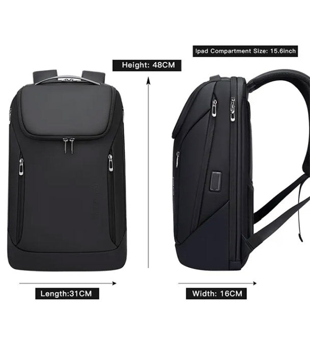 حقيبة ظهر بانجي ريكون للابتوب مع منفذ شحن يو اس بي | BANGE Recon Laptop Backpack with USB Charging Port