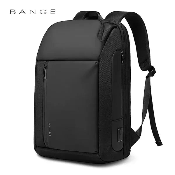 حقيبة ظهر بانجي للاعمال مضادة للسرقة ومقاومة للماء - اسود | BANGE Anti-Theft Waterproof Business Backpack – Black