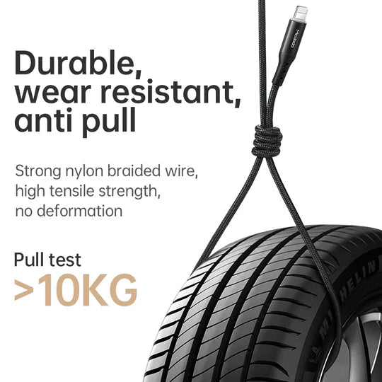 Mcdodo Auto Disconnect Lightning Charging Cable Nest Series 1.2m - مكدودو كابل شحن لايتننغ منفصل من سلسلة نيست 1.2 متر